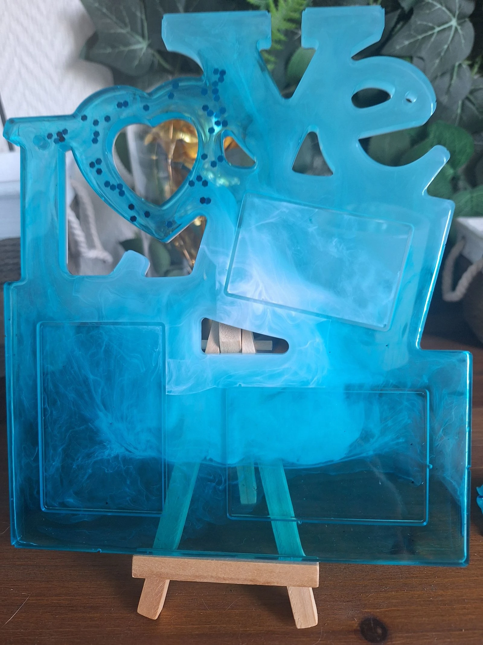 Porte photos en resine Vinie